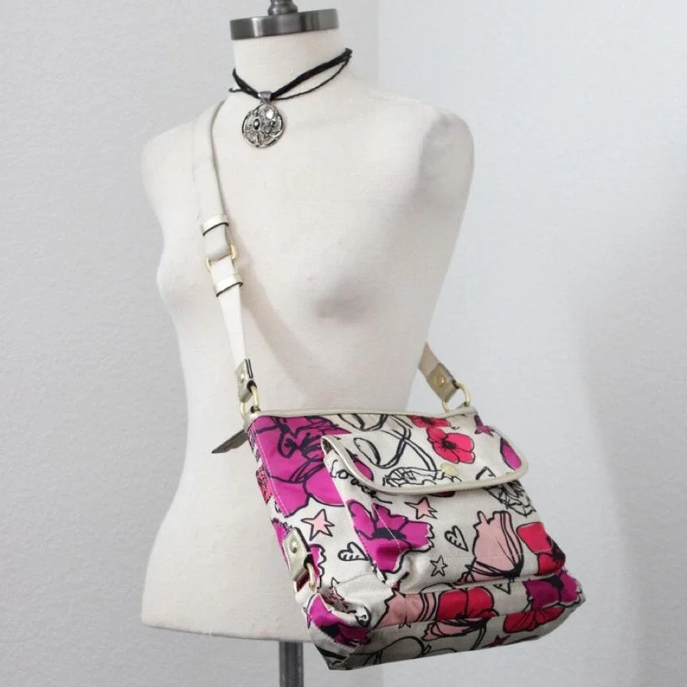2 BAG BUNDLE Y2k Coach Poppy matching shoulder bag and crossbody set